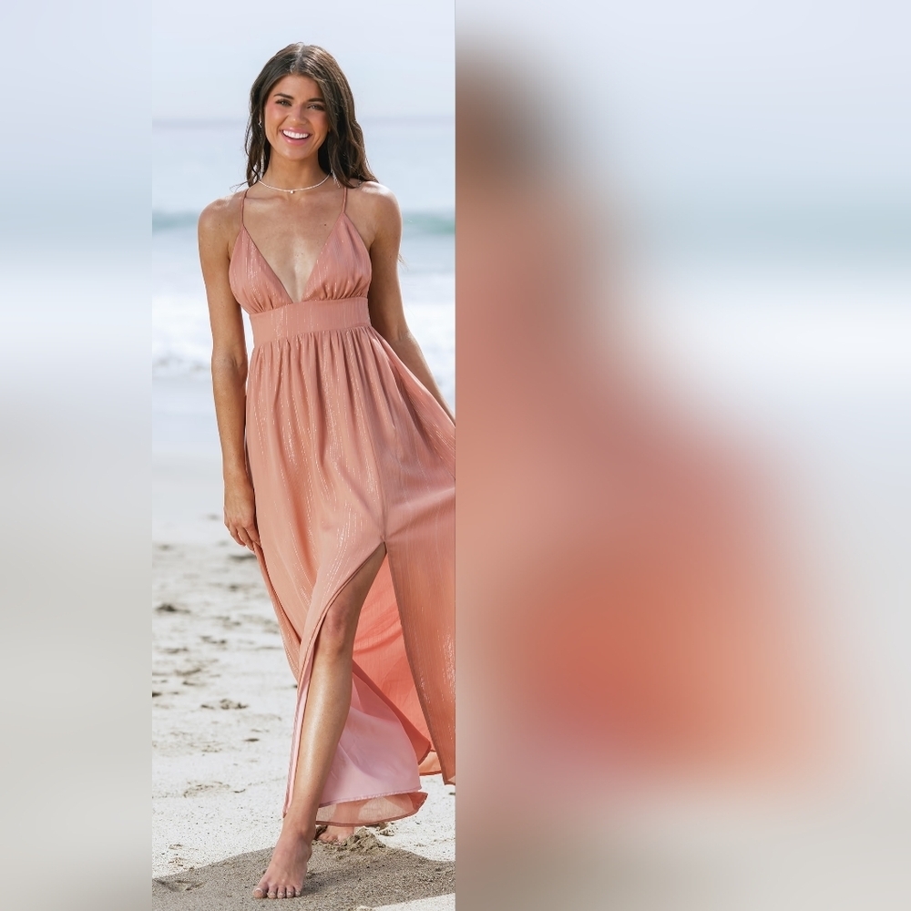 NWT Maxi Dress Sz M - Picture 7 of 8